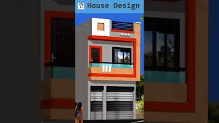 House Front Elevation piyushpanchal viral [upl. by Nosidam]