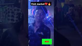 Visit market❤️🔥Biswajit odia vlogs123 shorts youtubeshorts trending comedy [upl. by Connett]