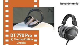 Casque DT770 PRO X Century Editon Limitée [upl. by Lyssa]