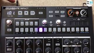 Arturia DrumBrute IMPACT  Beats analógicos com ainda mais Raça [upl. by Chao303]