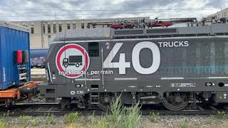 Regensburg Hbf LTE Vectron 193 957 quot Northbound quot [upl. by Enyawed58]