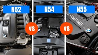 Ultimate BMW Engine Showdown N52 vs N54 vs N55 – Which One Should You Choose  Comparison amp Review [upl. by Llemor]