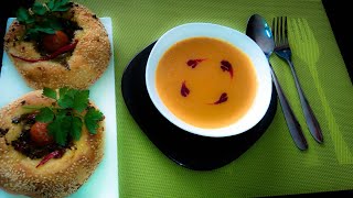 شربة العدس الأحمر التركية مثل الذي يقدم في المطاعم و ذوقه رائع Recette de Soupe à lentille rouge [upl. by Massiw]