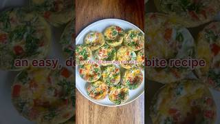 easy amp delicious egg bites Only a few ingredients amp can meal prep enough for the week easyrecipe [upl. by Nerraf]