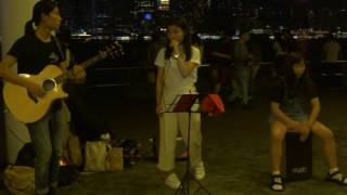 Cover 盧廣仲  今天睡在這 尖沙咀海旁busking 20160910 [upl. by Allenotna232]