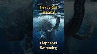 How Do Elephants Swim Without Sinking  The Secret Behind Their Swimming Skills [upl. by Assereht]