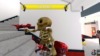 JUKING AS A SKELETON  ALL WINS IN MM2 [upl. by Yeltnarb279]