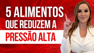 Alimentos que baixam a pressão alta  hipertensão [upl. by Assiluy]