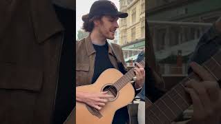 Hozier performing a street show in a small town  Shorts [upl. by Ocana610]