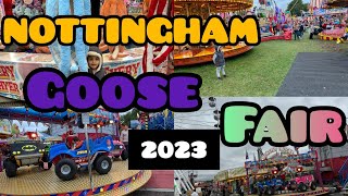 Goose Fair Adventures A Vlog Journey Through Nottinghams Famed Fair [upl. by Uoliram]