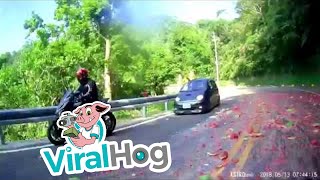 Watermelons on Road  ViralHog [upl. by Uchida]