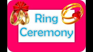 Ring CeremonyLive Stream On24112024 [upl. by Mirabelle]