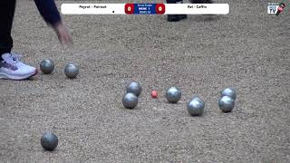 PPF TOUR 2023 Draguignan Demi Finale Femme Peyrot vs Rei [upl. by Etnaid]