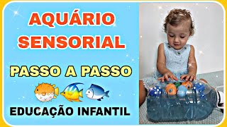 Aquário sensorial Passo a passo [upl. by Seldon294]