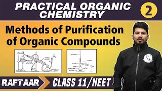 Practical Organic Chemistry 02  Method of Purification of Organic Compounds  Class 11NEET [upl. by Julieta]