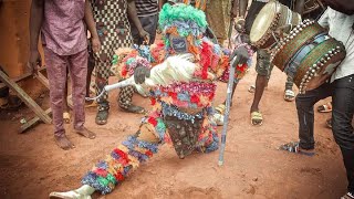 EGUNGUN FESTIVAL BEAUTIFUL amp ENERGETIC PERFORMANCE AT AGBEJANLABOFA TEMPLE [upl. by Arehsat350]