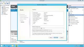 14XenDesktop715 Creating Machine Catalog [upl. by Lyndy692]