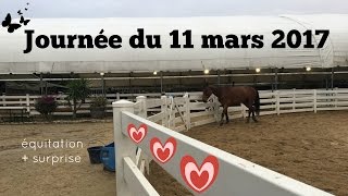 Journée du 110317  équitationsurprise  5 ans de la chaîne ♡ [upl. by Barrie]