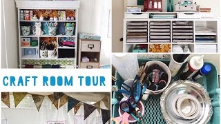 Craft RoomStudio Tour 2017 [upl. by Odnama]