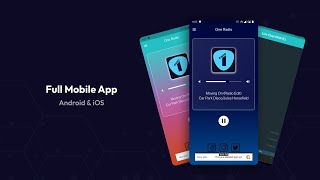 OneRadio  Online Radio Streaming App  AdMob  Flutter  Android and iOS [upl. by Jael]