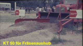 Alte baumaschinen und Traktoren der DDR [upl. by Denbrook]