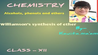 Williamsons synthesis of ether Class XII [upl. by Dranoc]