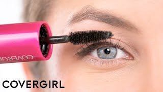 Eye Makeup Tips How to Apply amp Remove Mascara  COVERGIRL [upl. by Ahsimac]