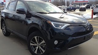 NEW 2017 Toyota Rav4 XLE FWD Review Galactic Aqua Mica  1000 Islands Toyota Brockville [upl. by Melisa]