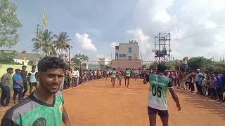 sidlaghatta bailu boys vs kolar  open volleyball tournament jangamakote Railways madhu in [upl. by Noseimaj]