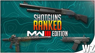 All 3 MWIII Shotguns Ranked In Warzone Worst to Best Class Setups Included [upl. by Llehcar]