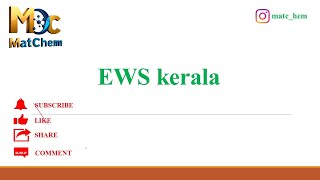 EWS certificate in Kerala EWS kerala family annualincome 18years village office statepurpo [upl. by Duwalt]