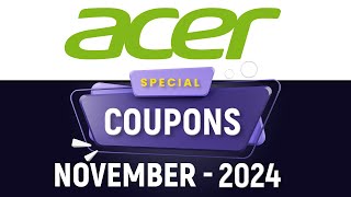 Acer India Coupon Code 2024 ⚡ 100 Working ⚡ Updated Today ⚡ Acer Discount Code 2024 [upl. by Foulk]