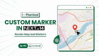 Render Map amp Place Marker On Click React Leaflet  Production ready Nextjs14 Project  iPlanted Ep2 [upl. by Bow]