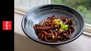 Wang Cha Jang Noodle With Black Bean Sauce  South Korea  Instant Noodle Recipe Time  EP 749 [upl. by Aes190]