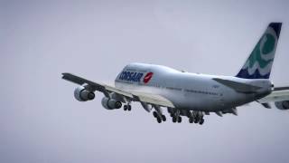 SXM departure Corsair 747300 [upl. by Arondel]