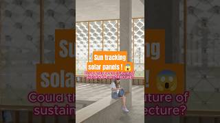 Solskin Sun Tracking Solar Panels 🌞🌻shorts technology city [upl. by Ika]