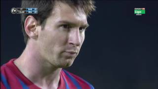 Lionel Messi Goal 10 vs Mallorca Home La Liga 1112 HD 720p [upl. by Ellimahs]