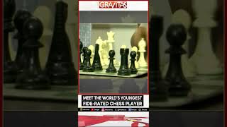 Meet The Worlds Youngest Fiderated Chess Player  Gravitas  WION [upl. by Ahsitnauq614]