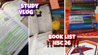 🎀Evening Study📚HSC 2024🍀Book list for CollegeHSC 2024‼️Sheikh Rezwana Raisa🌸 [upl. by Tyson319]