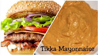 Home Made Tikka Mayonnaise RecipeBurger Special Tikka Mayonnaise recipeFasnas Easy Recipes [upl. by Leahcin777]