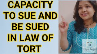 Lecture 5 Capacity of entities with special status to sue and be sued in law of tort Case laws [upl. by Otreblig44]