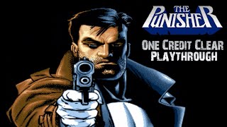 The Punisher Arcade  Frank Castle  1CC Playthrough [upl. by Pickar]