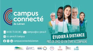 Le Campus connecté du Léman vous accompagne pour réussir votre parcours de formation à distance [upl. by Maziar]