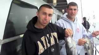 Fishing with Steve and Steve on the Helen H Hyannis Ma [upl. by Enenaej]