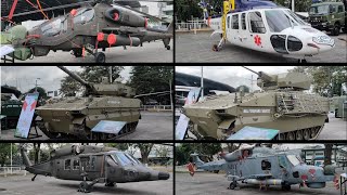 Walkaround Tour Philippine Ascod 2 Sabrah Tank  T129 Attack Helicopter  S70i Black Hawk Etc [upl. by Sherrill334]