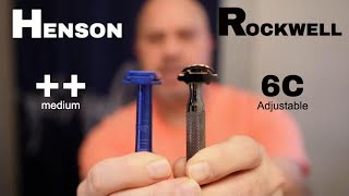 The Best Shaving Tech  Enhanced Henson vs Rockwell Razors [upl. by Ani]