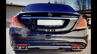 S65 AMG V12 BiTurbo Kaltstart Cold Start Revs Nice Exhaust Startup V12 [upl. by Singleton]