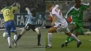 Ronaldinho vs JayJay Okocha Step Over Battle [upl. by Odlauso]