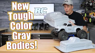 No Painting Required ProLine Racing ToughColor Gray RC Car Body  RC Driver [upl. by Ennayrb576]