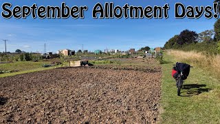 September Allotment Days allotments allotmentgardening [upl. by Idou]